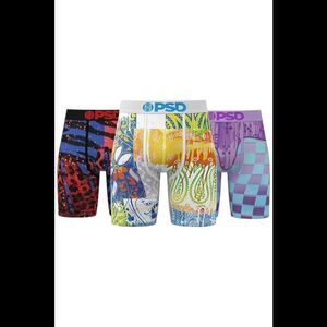 PSD Men's 3-Pack Ja Morant Mm Boxer Briefs Multicolor